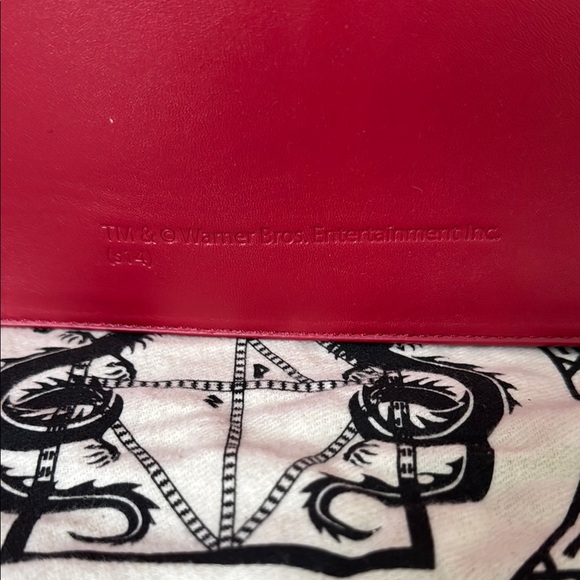 Harry Potter 9 3/4 Red Leather Satchel - Crossbody Bag